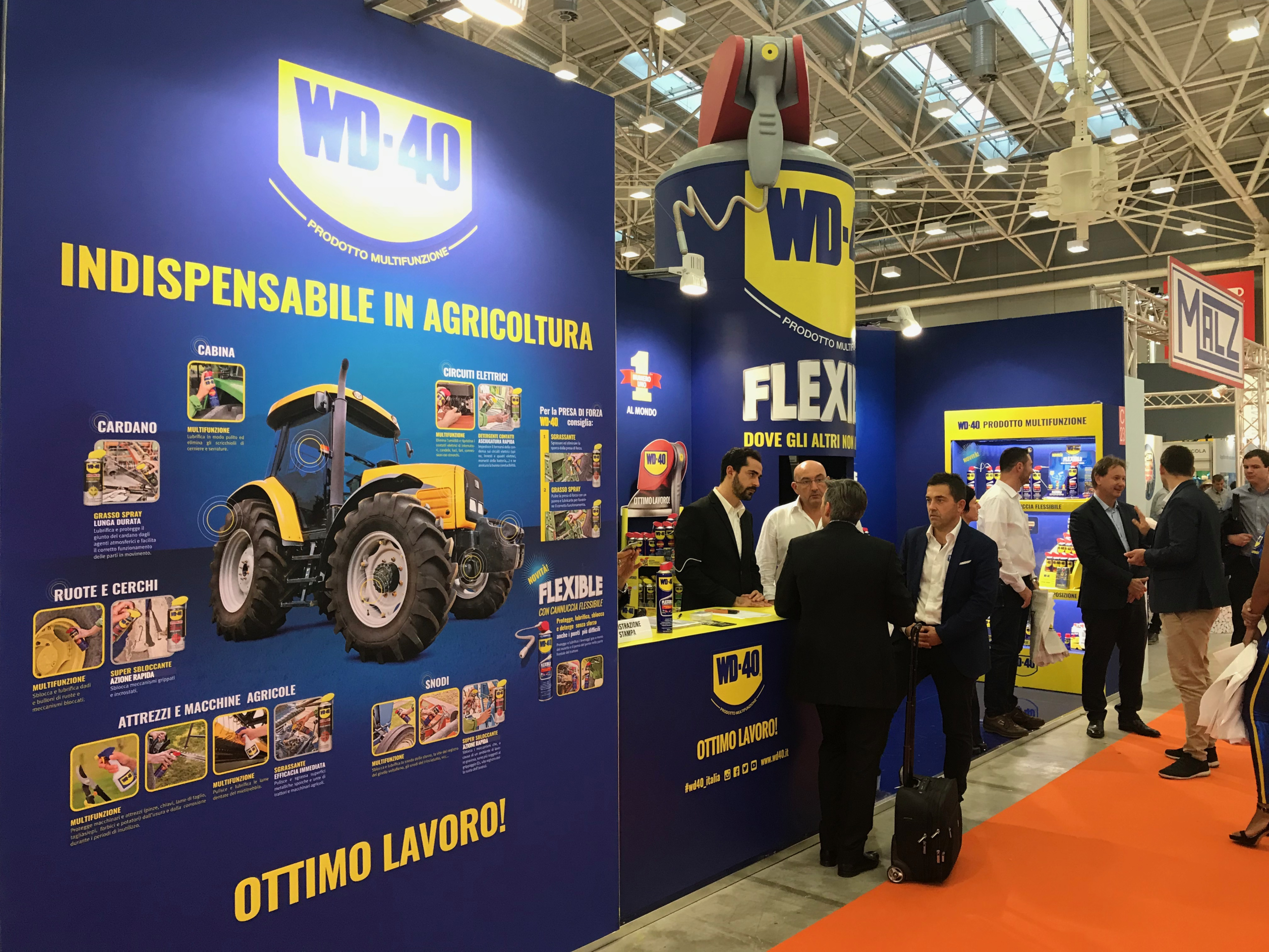 stand fieristico wd-40 EIMA